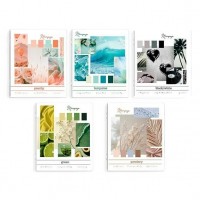 Тетрадь 48 листов А5+ клетка Коллаж выборочный твин лак, 60г/м2 68567 Феникс 5/50