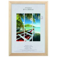 Фоторамка деревянная 21х30 сосна с18 натуральное дерево, вставка прозрачный пластик Б0053182 Image art Фоторамка деревянная 21х30 сосна с18 натуральное дерево, вставка прозрачный пластик Б0053182 Image art