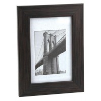 Фоторамка пластиковая 10х15 605 кофе, стекло Б0038657 Image art