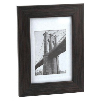 Фоторамка пластиковая 10х15 605 кофе, стекло Б0038657 Image art