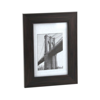 Фоторамка пластиковая 21х30 605 кофе, стекло Б0038659 Image art