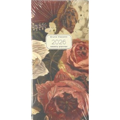 Ежедневник датированный А6 Flora Lush 3-809/06 Bruno Visconti 2026
