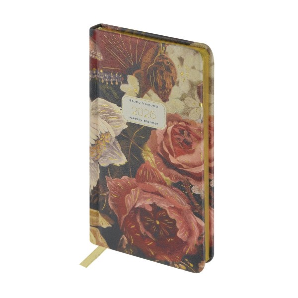 Ежедневник датированный А6 Flora Lush 3-809/06 Bruno Visconti 2026