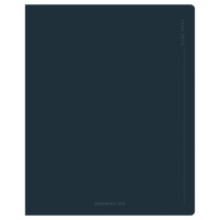 Тетрадь 48 листов А5 линия Dark navy софт-тач ламинация, выборочный лак, 70г/м2 N5I48-49334 Greenwich Line 8/56 353794
