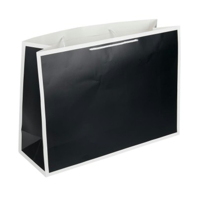Чудо Праздник/Пакет подарочный матовый, черный, 190гр/м2/PXL-128986-B/ Чудо Праздник/Пакет подарочный матовый, черный, 190гр/м2/PXL-128986-B/