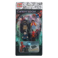 ГородМастеров Игрушка 4  Конструктор. Супергерои/фигурки, 4 шт 18061-CY Китай
