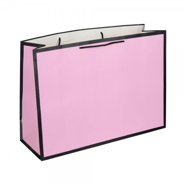 Чудо Праздник/Пакет подарочный матовый, розовый, 190гр/м2/PXL-128989-P/