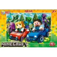 Умные игры Пазл 260  По мотивам Minecraft  Россия 285х190х33мм