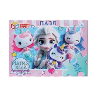 Умные игры Пазл-Мини 35  Магия льда. Кошечка  Россия 90х65х25мм