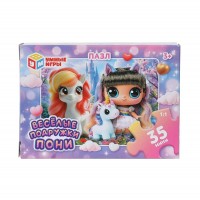 Умные игры Пазл-Мини 35  Веселые подружки пони  Россия