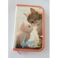 Пенал 1 отделение 19x11,5см Милые котята откидная планка ПО-04 Пчелка Пенал 1 отделение 19x11,5см Милые котята откидная планка ПО-04 Пчелка