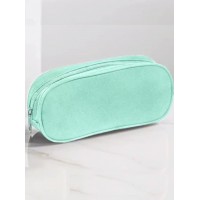 Пенал 1 отделение мягкий 22x9х5см Мятный овальный, ткань К-68 Пчелка Пенал 1 отделение мягкий 22x9х5см Мятный овальный, ткань К-68 Пчелка