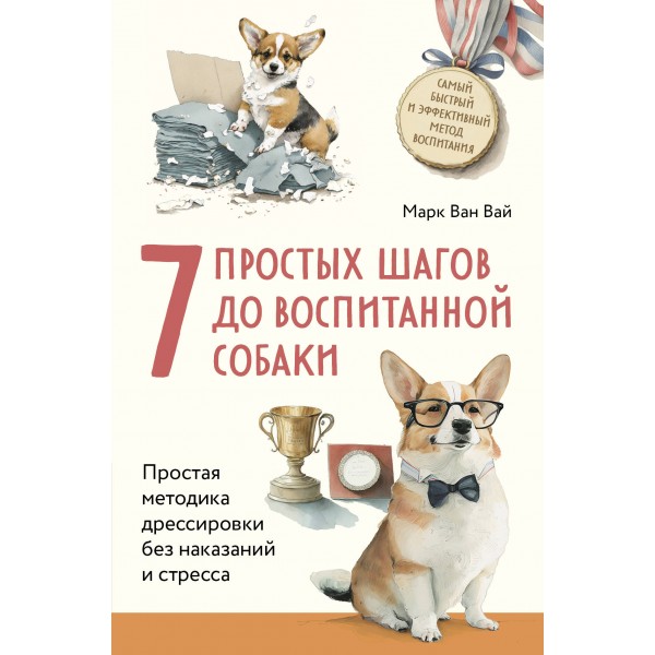 7 простых шагов до воспитанной собаки. Простая методика дрессировки без наказания и стресса. М. Ван Вай