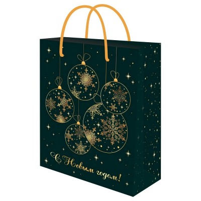 Миленд/Пакет бумажный ламинированный. Зеленые шарики/180 х 230 х 100/ППК-2299/ Миленд/Пакет бумажный ламинированный. Зеленые шарики/180 х 230 х 100/ППК-2299/