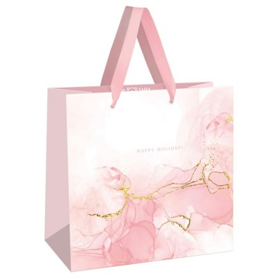 MESHU/Пакет бумажный ламинированный. Marble pattern/200 х 200 х 100/MS_66234/