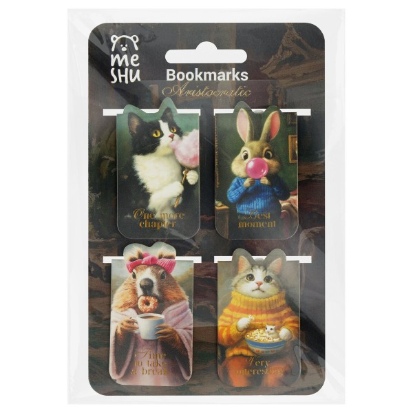 Закладка магнитная Набор 4 шт Aristocratic MS_66066 MESHU  382175