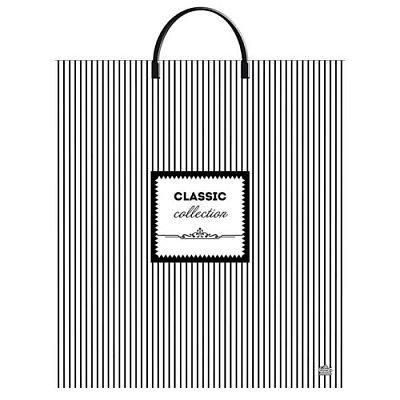 Тико/Пакет полиэтиленовый с пластиковой ручкой. Классическая полоска/400 х 440/ПЛР61281/ Тико/Пакет полиэтиленовый с пластиковой ручкой. Классическая полоска/400 х 440/ПЛР61281/