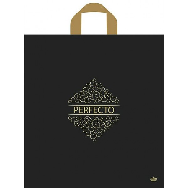 Тико/Пакет полиэтиленовый с петлевой ручкой. Perfecto. Перфекто матовый шик/420 х 460/ПТЛ58974/