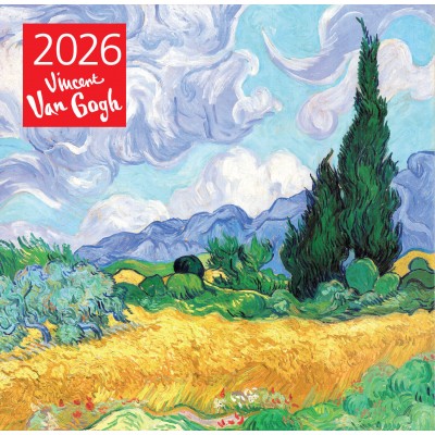 Эксмо/Календарь настенный перекидной на скрепке 2026. Винсент Ван Гог 300 х 300/ITD000000001436616/