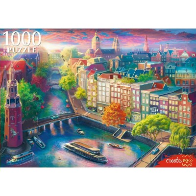 Рыжий кот Пазл 1000 Амстердам с высоты птичьего полета Ф1000-0193 Россия Рыжий кот Пазл 1000 Амстердам с высоты птичьего полета Ф1000-0193 Россия