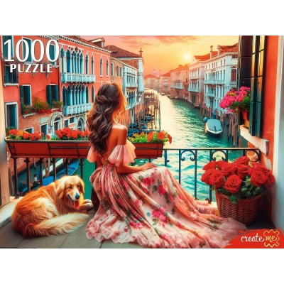 Рыжий кот Пазл 1000 Девушка в Венеции ХП1000-8278 Россия Рыжий кот Пазл 1000 Девушка в Венеции ХП1000-8278 Россия