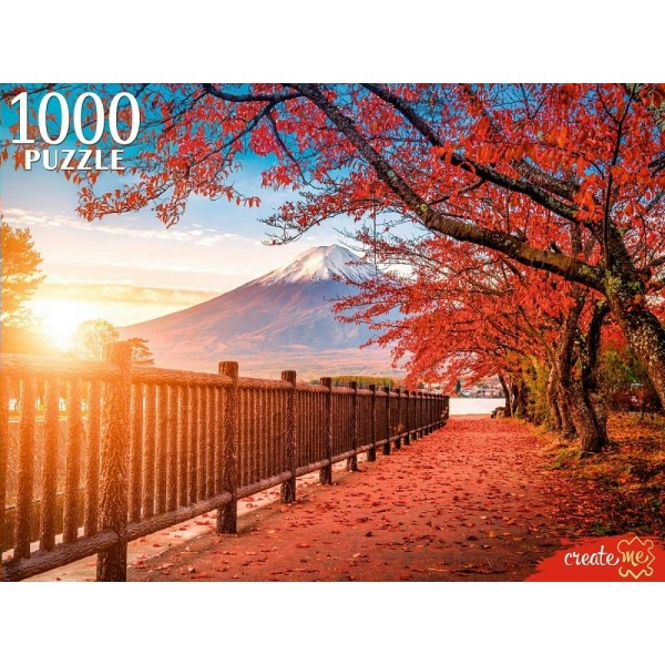 Рыжий кот Пазл 1000  Япония Фудзи ШТП1000-8285 Россия