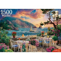 Рыжий кот Пазл 1500 Вечер в Крыму Ф1500-6637 Россия Рыжий кот Пазл 1500 Вечер в Крыму Ф1500-6637 Россия