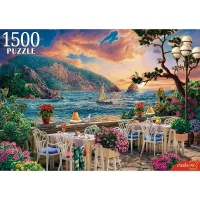 Рыжий кот Пазл 1500 Вечер в Крыму Ф1500-6637 Россия Рыжий кот Пазл 1500 Вечер в Крыму Ф1500-6637 Россия