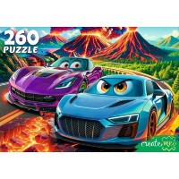 Рыжий кот Пазл 260  Гонки на вулканах УК260-6618 Россия