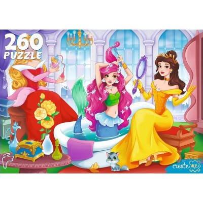 Рыжий кот Пазл 260 Принцессы перед балом П260-1028 Россия Рыжий кот Пазл 260 Принцессы перед балом П260-1028 Россия