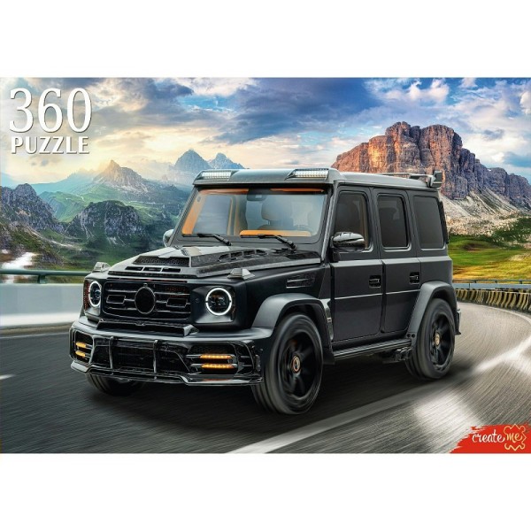 Рыжий кот Пазл 360  Большой джип в горах ШТП360-0189 Россия