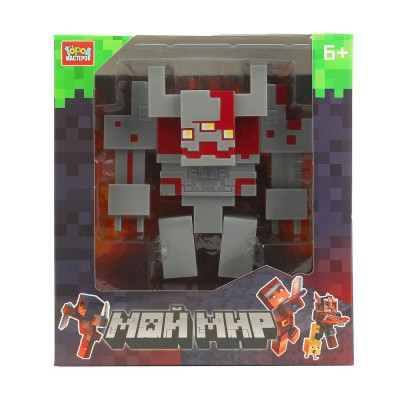 ГородМастеров Игрушка 16  Конструктор. Мой мир сборная фигурка/16 дет 62007-ZH Китай