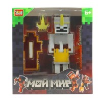 ГородМастеров Игрушка 16  Конструктор. Мой мир сборная фигурка/16 дет 62009-ZH Китай