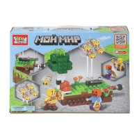 ГородМастеров Игрушка 164  Конструктор. Мой мир/164 дет 62132-CY Китай