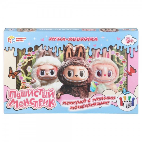 Умные игры Игра 6 Ходилка Пушистый монстрик  Россия