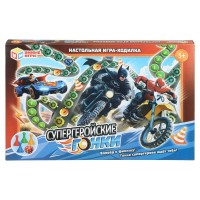 Умные игры Игра 6 Ходилка Cупергеройские гонки  Россия