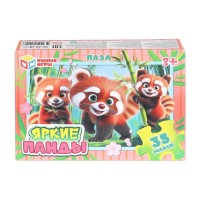 Умные игры Пазл-Макси 35  Яркие панды  Россия