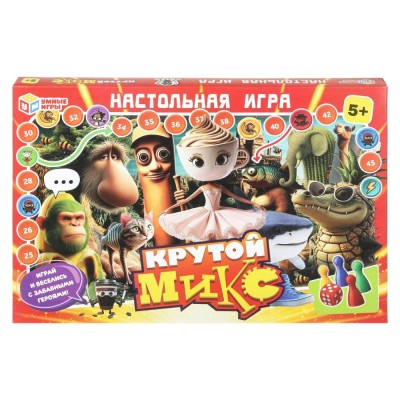 Умные игры Игра 6 Ходилка Крутой микс  Россия