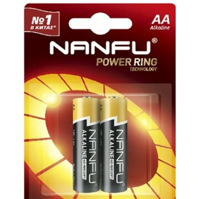 Элемент питания R06 блистер LR6/316 BL2 Nanfu  850499