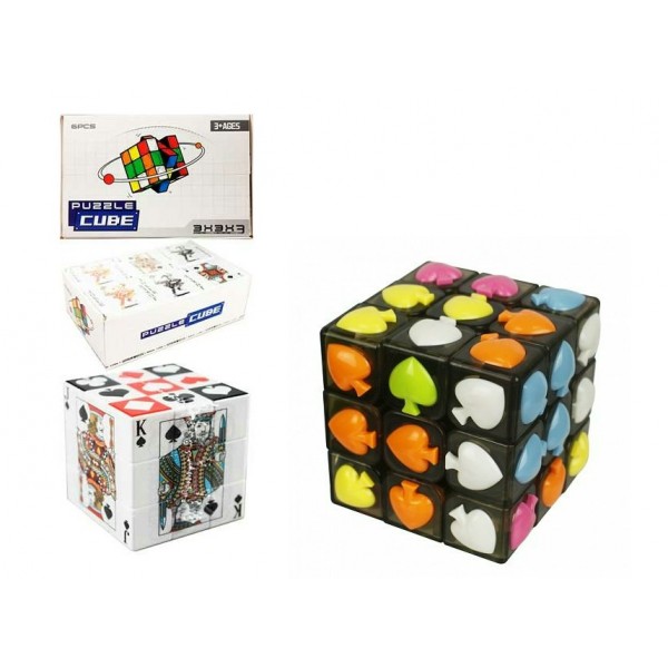 NoName Игрушка   Головоломка. Кубик карточные масти ST1158 Китай в ассортименте