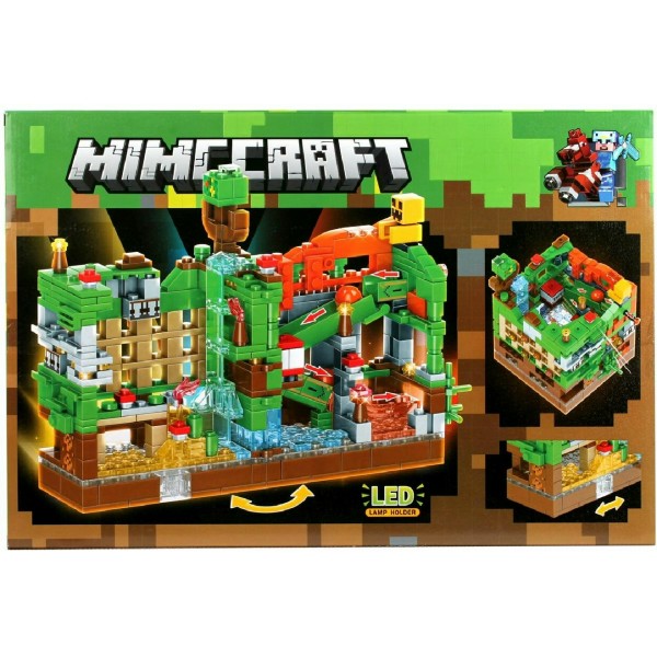 NoName Игрушка 501  Конструктор. Фигурки из кубиков/с подсветкой, 501 деталь KNS1263 Китай