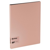 Папка с боковым зажимом А4 17мм 700мкм Instinct фламинго, карман 352574 Berlingo  FSc_A4513