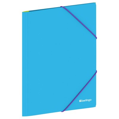Папка на резинке А4 600мкм Raze голубая 383464 Berlingo FB4_A4154 Папка на резинке А4 600мкм Raze голубая 383464 Berlingo FB4_A4154