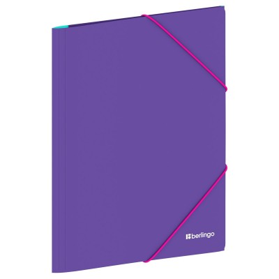 Папка на резинке А4 600мкм Raze фиолетовая 383462 Berlingo FB4_A4152 Папка на резинке А4 600мкм Raze фиолетовая 383462 Berlingo FB4_A4152
