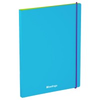 Папка с боковым зажимом А4 17мм 600мкм Raze голубой, карман 383465 Berlingo  FSc_A4154