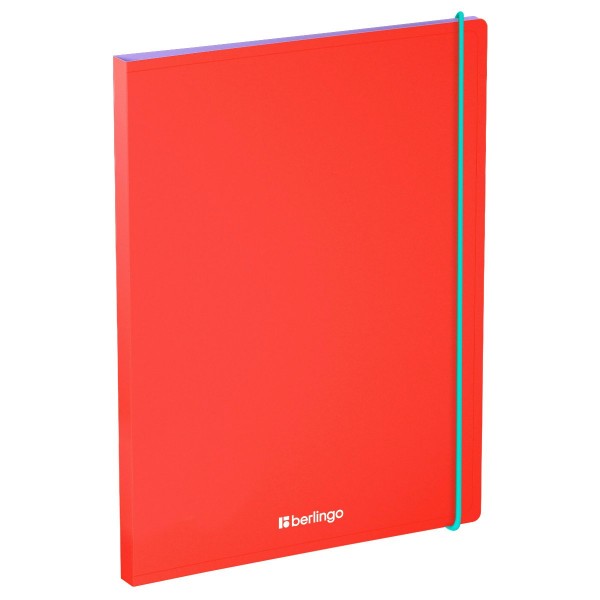 Папка с боковым зажимом А4 17мм 600мкм Raze красный, карман 383467 Berlingo  FSc_A4151
