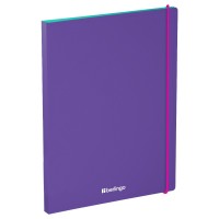 Папка с боковым зажимом А4 17мм 600мкм Raze фиолетовый, карман 383468 Berlingo  FSc_A4152