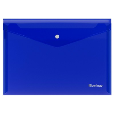 Папка конверт на кнопке А4 200мкм No Secret синяя EFb_04102 Berlingo 352657 Папка конверт на кнопке А4 200мкм No Secret синяя EFb_04102 Berlingo 352657