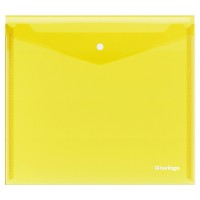 Папка конверт на кнопке А5+ 200мкм No Secret желтый 352665 Berlingo EFb_05005 Папка конверт на кнопке А5+ 200мкм No Secret желтый 352665 Berlingo EFb_05005