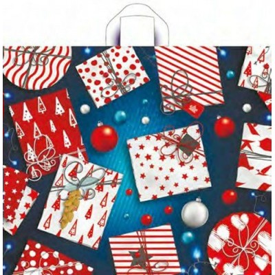 Тико/Пакет полиэтиленовый с петлевой ручкой. Новодний. Яркие подарки/600 х 500/ПТЛ49710/ Тико/Пакет полиэтиленовый с петлевой ручкой. Новодний. Яркие подарки/600 х 500/ПТЛ49710/